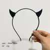 Diadema de Halloween Accesorios de Disfraz de Cosplay Diadema de Bruja Pequeño Diablo Diadema de Vampiro Accesorios para la Cabeza de Cuerno de Ternero