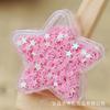 Mini lentejuelas brillantes de estrella de 3 mm, purpurina, estrella de cinco puntas, pegamento para decoración de uñas, ropa, materiales de bricolaje hechos a mano para niños