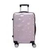 Nova Mala de Viagem Estrangeira 20 polegadas Masculina Grande Capacidade Spinner Mala de Viagem ABS Alto Padrão Feminina de Mão Personalizável