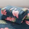 Invierno Súper Suave Caliente Manta Vellón Coral Franela Manta Multiusos Individual y Doble Dormitorio Estudiantil Manta Sábana