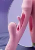 Dispositivo de Masturbación Femenina, Vibrador de Succión Orgásmica, Estimulación Fuerte de Vibración con Lengua Lamiendo, Palo Vibratorio de Masturbación, Juguetes Sexuales para Adultos