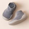 Nuevo Producto de Primavera Zapatos para Bebés y Niños Pequeños Color Sólido Calcetines de Piso para Bebé Zapatos Suela Suave Antideslizante para Interiores Anticolisión Resistentes al Desgaste Transpirables