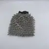 Guantes de Lavado de Autos de Chenilla, Suaves de Pelo Largo Doble Cara Engrosados de Pelo Largo Herramienta para Eliminar el Polvo del Coche