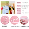 Percha para bebé de plástico percha infantil perchero para ropa infantil percha de color para bebé antideslizante venta directa de fábrica