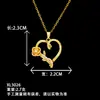 Colar Feminino Estilo Chanel Totalmente Cravejado de Diamantes Ouro Dupla Face Sorte Trevo de Quatro Folhas Design Simples Senso de Design Corrente para Clavícula Sem Cor