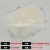 Caixa de Almoço Descartável de Papel Kraft Oval Tampa Plana Caixa Quadrada Americana Caixa de Almoço Degradável Embalagem Caixa de Almoço para Salada Amiga do Ambiente