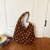 Cross2026 Nova Bolsa Tote de Bolinhas Elegante de Outono Bolsa Transversal de Ombro Único Estilo Coreano Bolsa de Ombro para o Dia a Dia