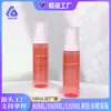 Botella Atomizadora de Tónico de 100 ml Botella Atomizadora de Agua Cosmética de Plástico PET Transparente de Hombro Plano de 120 ml Cabezal Atomizador Hidratante Niebla Fina