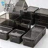 Caja Organizadora para Clasificar Tazas de Té Bnbs Caja para Comida para Llevar Caja Larga Transparente para Guardar Cuentas