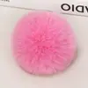 Produção de Chaveiros de Bola de Pelo para Carro, Pingentes para Bolsas Femininas, Bolas de Pelo Falso de Coelho de Pelúcia, Pingentes de Chaveiro, Acessórios para Roupas e Sapatos