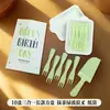 Faca e Garfo para Bolo de Aniversário Prato suit Prato de Papel Descartável Prato de Jantar Espesso para Assar Prato Criativo Bandeja Combinação de Louças