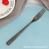 Aço inoxidável 304 faca garfo colher de bife cabo leve simples conjunto de talheres ocidentais para casa suprimentos para restaurante hotel atacado