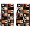 Panos de prato de cozinha para Halloween mais vendidos internacionalmente, presentes decorativos festivos, toalhas de mesa e toalhas absorventes, disponíveis para personalização