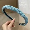 Diadema con Diseño de Corona Alta para Hacer que el Rostro Parezca Más Pequeño, Lujo Ligero, Antideslizante, Tejido, Patrón de Cuadros y Lunares, Sensación de Alta Gama para Adultos y Mujeres Jóvenes
