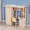 Cama de Apartamento para Estudiantes Cama Cama Mesa Inferior Combinada Cama de Dormitorio Cama de Marco de Hierro para Personal Litera Superior e Inferior Escalera de Piso