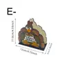 Porta Servilletas de Madera de Acción de Gracias Transfronterizo, Gnomo Espantapájaros Pavo, Varios Estilos de Decoraciones de Estantería de Madera para Guardar Servilletas