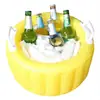 Barra de gelo inflável de pvc barra de salada inflável piscina de gelo inflável Tanque de Gelo balde de gelo balde de cerveja com gelo