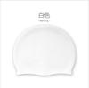 Gorro de Natación para Mujer, Impermeable, No Elástico, Circunferencia de Cabeza Grande, Pelo Largo, Cómodo, Protección para los Oídos de Silicona, Gorro de Natación Grande para Adulto para Hombres y Mujeres