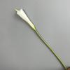 Nova flor artificial de lírio chinês de calla PU portátil para casamento, modelo de casa, decoração de quarto, casamento, taro