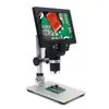 G1200 Hd Pantalla Grande de 7 Pulgadas Microscopio de Reparación Microscopio Electrónico Microscopio Digital 1200X Dropshipping
