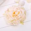 Horquilla de Peonía Rica Exagerada Artificial de 14 cm Flor para la Cabeza Nupcial Tocado para Foto de Boda Flores para Fiesta