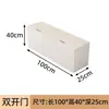 Gabinete de Madera Maciza tipo Sándwich Gabinete de Mesita de Noche Gabinete de Almacenamiento Tatami Montado en la Pared Gabinete de Mesita de Noche Gabinete de Almacenamiento para Espacios Largos en la Mesita de Noche Gabinete Lateral