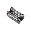 Deslizador de guía lineal de tres filas para uso doméstico, deslizamiento TRSB/A15/20/25/30mm, brida intercambiable, superior, plateado EGH20