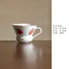 Juego de té de kung fu de cerámica pintado a mano bajo vidriado Miyan con fresas, para uso doméstico, tetera de uso personal, gaiwan, colección de tazas de maestro