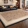 Tapete para Sala de Estar, Estilo Francês Vintage, Lavável e Resistente a Manchas, Adequado para Sofá e Mesa de Centro, com um Toque de Luxo Leve e Sofisticado