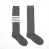Meias Finas de Algodão Personalizadas para Primavera e Verão, Meias Longas, Meias de Estudante, Meias Femininas, Meias de Cano Alto JK, Meias Esportivas de Cano Longo, Meias Largas, TB