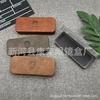 Caja de gafas de alta gama de fábrica moda nuevo estudiante compresión gafas caja de hierro hombres y mujeres miopía caja de gafas de sol venta al por mayor