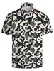 Camisas de Golf Divertidas para Hombre Camisa Polo Hawaiana Divertida Playa Hawaiana Camisa Polo de Verano