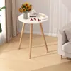 Mesa Lateral, Mesa de Café Pequeña, Estilo, Sala de Estar del Hogar, Dormitorio, Adornos de Pie, Red para Balcón, Combinación Creativa de Sofá, Multifunción