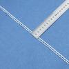 Fábrica 0,7 cm bordado unilateral pequena renda solúvel em água seda de leite renda bordado código de barras vestido de noiva acessórios de vestuário