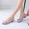 Sandalias Zapatos de Mamá primavera y verano Zapatos de Frijol zapatos de tacón plano para mujer suela suave zapatos de trabajo zapatos de cuña zapatos casuales zapatos de mujer