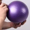 Bola de Yoga Bola de Palha 25cm Bola de Equilíbrio Fitness Bola de Ginástica Crianças Mulheres Grávidas PVC Yoga Bola Pequena Bola de Força Macia