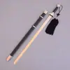 Nueva espada Tai Chi de cuatro colores para actuaciones de artes marciales, accesorios de fotografía de disfraces, espada suave de danza, espada sonora, espada semi-rígida, sin filo
