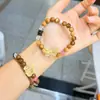 Pulsera de Bucle Único Pulido Alto Natural Cook Boutique para Mujer, Regalo de Cumpleaños, Regalo para Mejor Amiga, Nuevo Estilo Chino