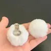 Clipes de Sapato de Pele Sintética, Bolas de Pelo, Roupas, Sapatos, Chapéus, Acessórios, Materiais Artesanais, Chaveiros, Pingentes de Bola de Pelúcia, Amostra Grátis