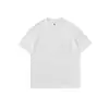 Camiseta de Manga Corta para Hombre Xintang, Camiseta Bordada de Nuevo Estilo, Cuello Redondo, Mangas de Tres Cuartos, Holgada y Transpirable.
