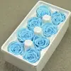 Flor Mágica Flor Eterna Grado AB 4-5 Rosa Caja Entera diy Bolsa de Material Floral Cubierta de Vidrio Día de San Valentín Unicornio