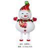 Layout de Festa com Balões de Natal Papai Noel Boneco de Neve Alce Filme de Alumínio Inverno Bengala Grande Natal Atacado Balão