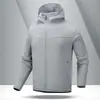 Bienes Mayoristas Transfronterizos Calidad Hombres Terciopelo Engrosado Cuello Alto Chaqueta Cálida Terciopelo Austriaco Cremallera Cárdigan Ropa de Forro Pinza