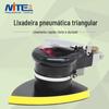Máquina de lixa pneumática triangular Mitter NT-8013T-B, máquina de polimento com formato especial, moinho de ar 90 * 135 mm