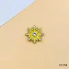 Accesorios de girasol con diamantes de imitación para bricolaje, accesorios de flores con diamantes de imitación de perlas, tocado, accesorios para el cabello, núcleo de flor, material hecho a mano, flor