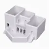 Maceta Creativa de Flor de Suculenta Impresa en 3D de Nuevo Producto Transfronterizo para Escritorio de Hogar y Oficina Maceta Pequeña Hexagonal para Suculentas