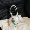 Bolsa Grande Transfronteiriça para Mulheres, Novo Modelo 2026, Design Versátil de Nicho, Bolsa de Ombro Único para Sobrancelha, Bolsa Casual de Boliche