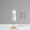 Ropa enseñanza villano mesa dos cuarto pin diseño estudiante ropa de muñeca mini bjd corte tridimensional femenino