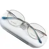 Gafas de Diseñador Modeng de Titanio Puro Montura de Gafas Lisas Elegantes para Mujeres Miopes