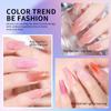 Traje de pegamento para extensión de uñas, arte de uñas, capa selladora con brillo, extensión de cristal, soporte de papel, pegamento sólido para fototerapia, pegamento para modelo, herramienta para arte de uñas